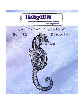 IndigoBlu Collectors Edition 12 Rubber Stamp - Seahorse (IND0389) IndigoBlu Collectors Edition 12 Rubber Stamp - Seahorse (IND0389)