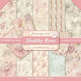 Stamperia Shabby Rose 12x12 Inch Paper Pack (SBBL12)*