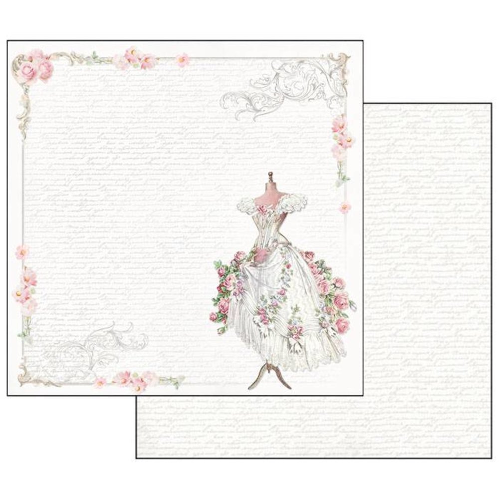 Stamperia Wedding 12x12 Inch Paper Pack (SBBL18)