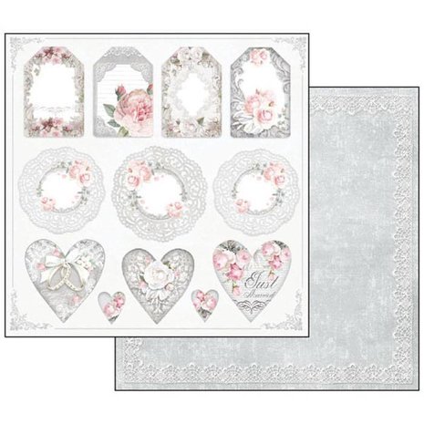 Stamperia Wedding 12x12 Inch Paper Pack (SBBL18)