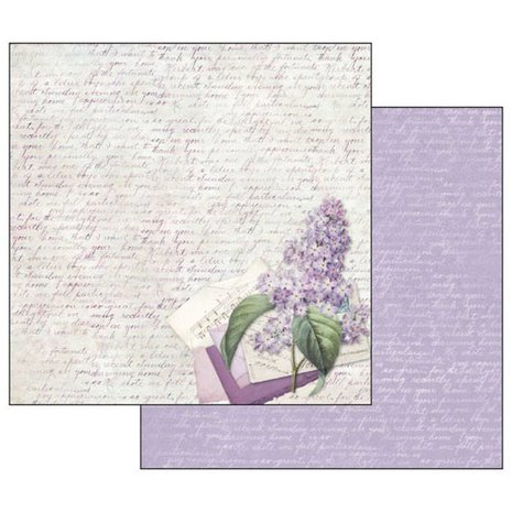 Stamperia Lilac 12x12 Inch Paper Pack (SBBL21) Stamperia Lilac 12x12 Inch Paper Pack (SBBL21)