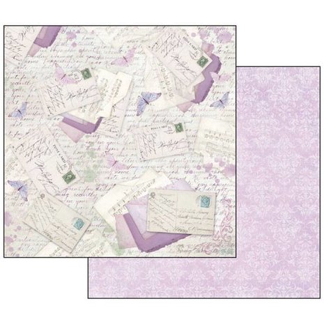 Stamperia Lilac 12x12 Inch Paper Pack (SBBL21) Stamperia Lilac 12x12 Inch Paper Pack (SBBL21)