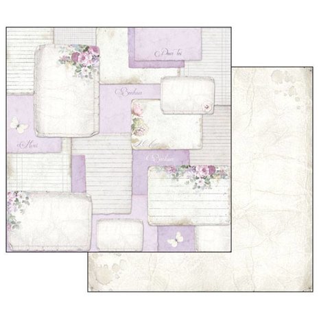 Stamperia Lilac 12x12 Inch Paper Pack (SBBL21) Stamperia Lilac 12x12 Inch Paper Pack (SBBL21)