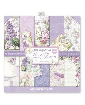 Stamperia Lilac 12x12 Inch Paper Pack (SBBL21) Stamperia Lilac 12x12 Inch Paper Pack (SBBL21)
