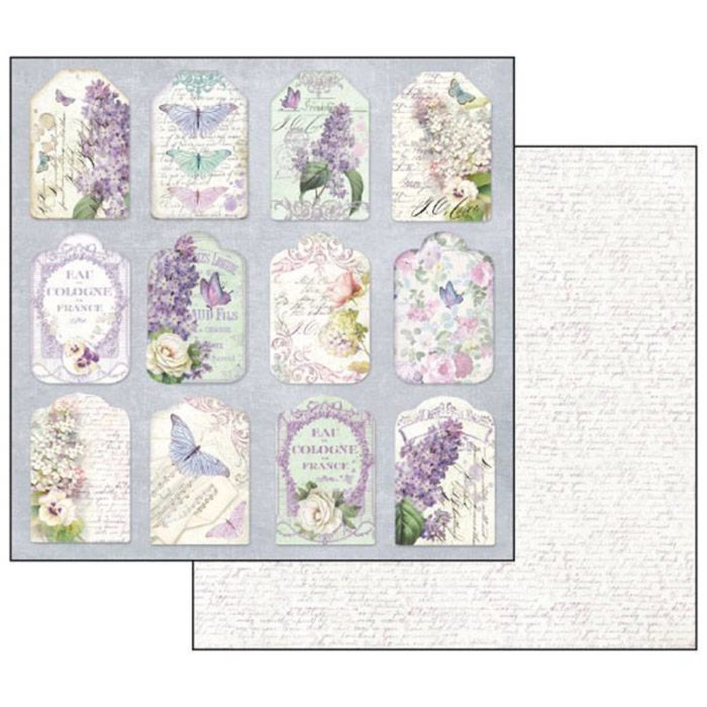 Stamperia Lilac 12x12 Inch Paper Pack (SBBL21) Stamperia Lilac 12x12 Inch Paper Pack (SBBL21)