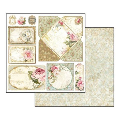 Stamperia Precious 12x12 Inch Paper Pack (SBBL24) Stamperia Precious 12x12 Inch Paper Pack (SBBL24)