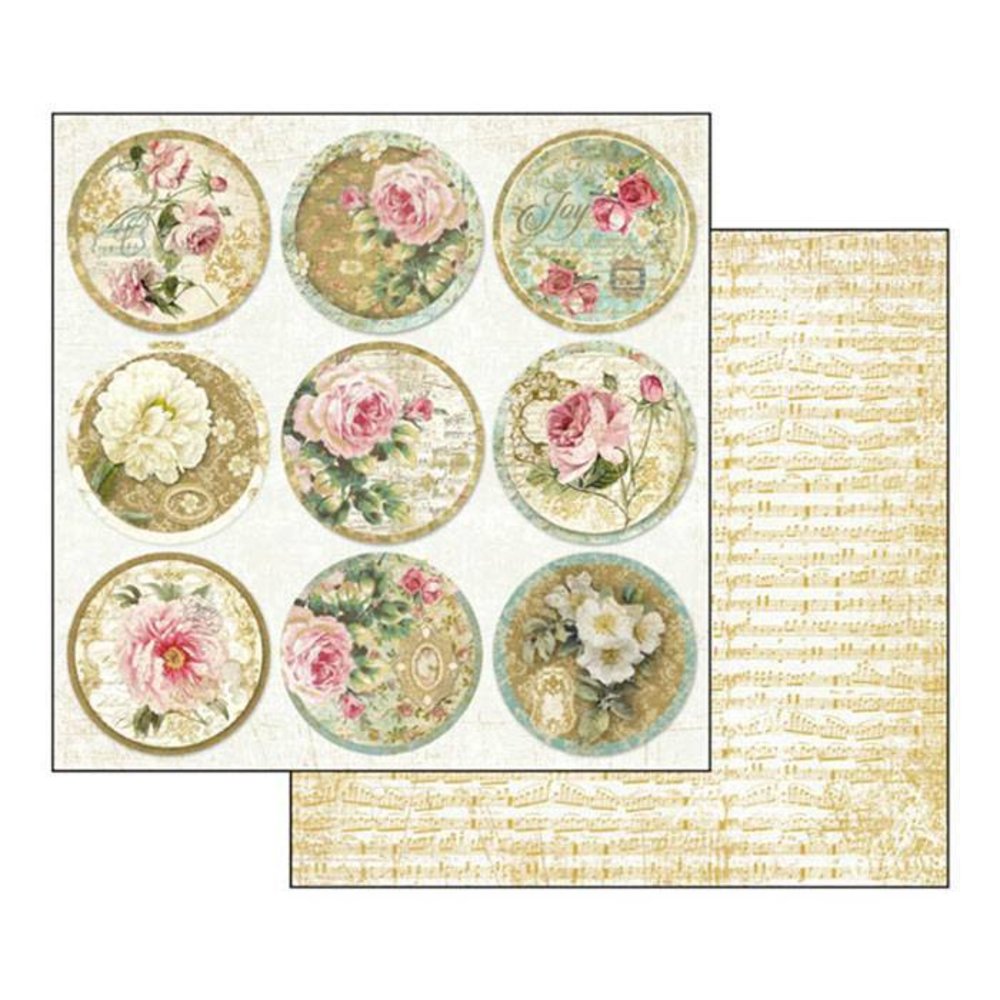 Stamperia Precious 12x12 Inch Paper Pack (SBBL24) Stamperia Precious 12x12 Inch Paper Pack (SBBL24)