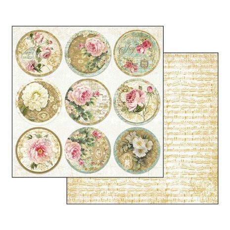 Stamperia Precious 12x12 Inch Paper Pack (SBBL24) Stamperia Precious 12x12 Inch Paper Pack (SBBL24)