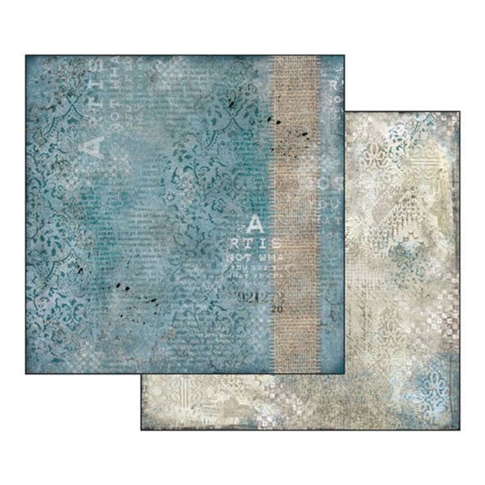 Stamperia Blues 12x12 Inch Paper Pack (SBBL26) Stamperia Blues 12x12 Inch Paper Pack (SBBL26)