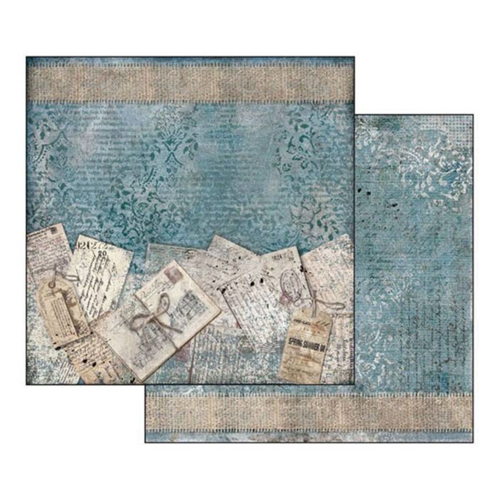 Stamperia Blues 12x12 Inch Paper Pack (SBBL26) Stamperia Blues 12x12 Inch Paper Pack (SBBL26)
