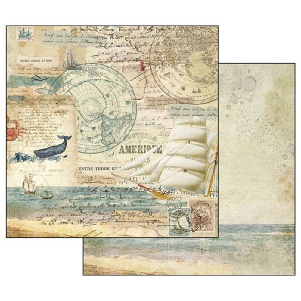 Stamperia Around the World 12x12 Inch Paper Pack (SBBL28) Stamperia Around the World 12x12 Inch Paper Pack (SBBL28)