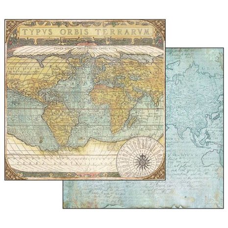 Stamperia Around the World 12x12 Inch Paper Pack (SBBL28) Stamperia Around the World 12x12 Inch Paper Pack (SBBL28)