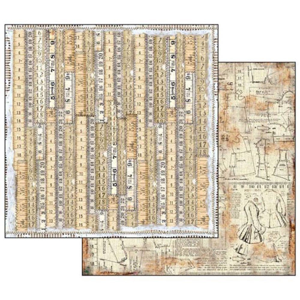 Stamperia Atelier 12x12 Inch Paper Pack (SBBL31)