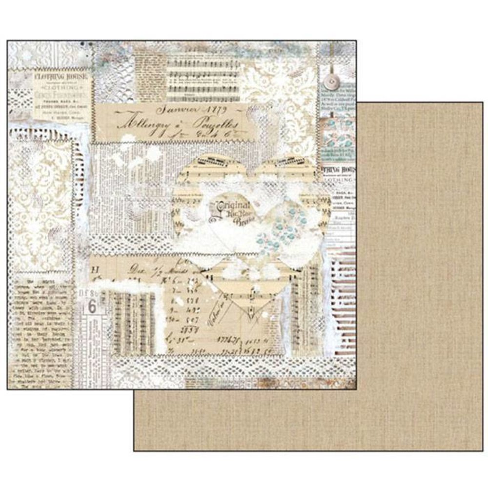 Stamperia Atelier 12x12 Inch Paper Pack (SBBL31)