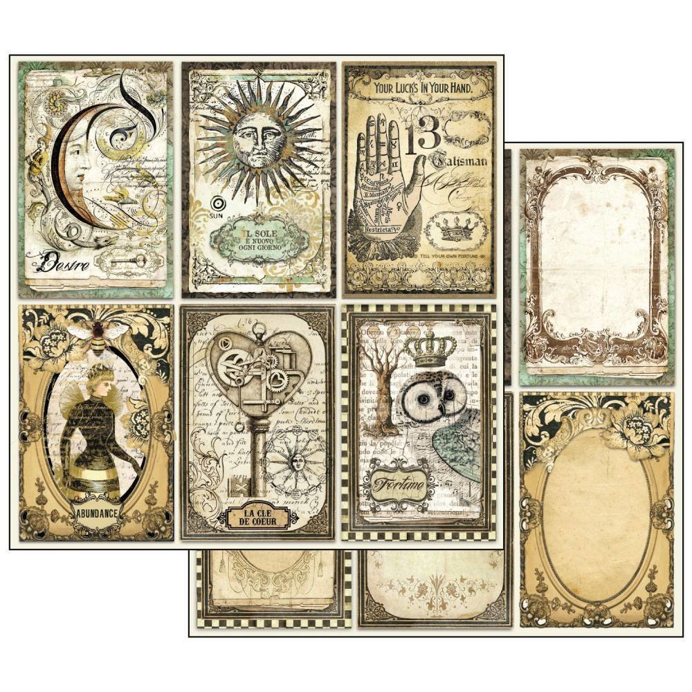 Stamperia Alchemy 12x12 Inch Paper Pack (SBBL34) Stamperia Alchemy 12x12 Inch Paper Pack (SBBL34)