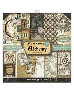 Stamperia Alchemy 12x12 Inch Paper Pack (SBBL34) Stamperia Alchemy 12x12 Inch Paper Pack (SBBL34)