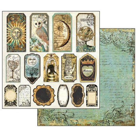 Stamperia Alchemy 12x12 Inch Paper Pack (SBBL34) Stamperia Alchemy 12x12 Inch Paper Pack (SBBL34)