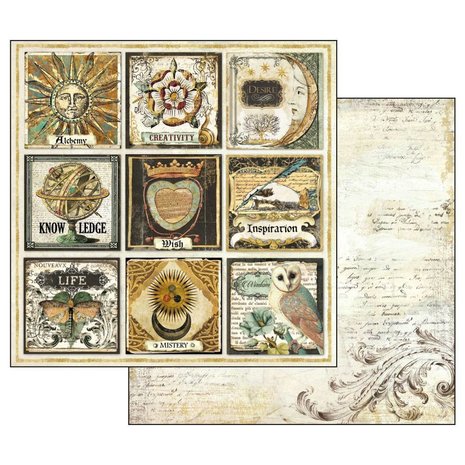 Stamperia Alchemy 12x12 Inch Paper Pack (SBBL34) Stamperia Alchemy 12x12 Inch Paper Pack (SBBL34)