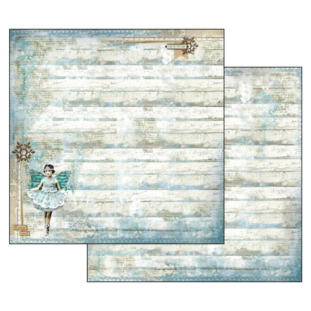 Stamperia Blue Stars 12x12 Inch Paper Pack (SBBL35) Stamperia Blue Stars 12x12 Inch Paper Pack (SBBL35)