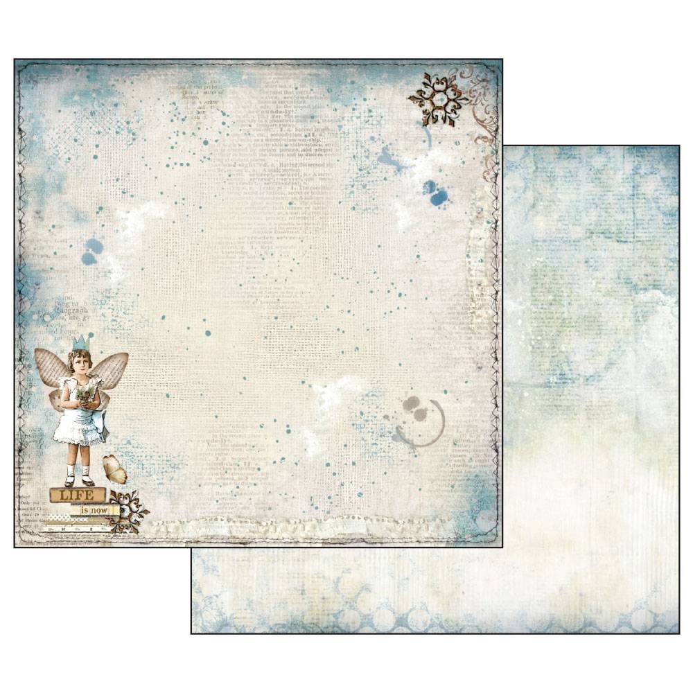 Stamperia Blue Stars 12x12 Inch Paper Pack (SBBL35) Stamperia Blue Stars 12x12 Inch Paper Pack (SBBL35)