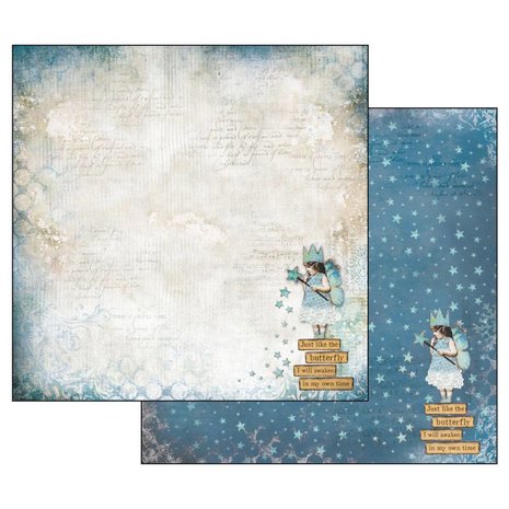 Stamperia Blue Stars 12x12 Inch Paper Pack (SBBL35) Stamperia Blue Stars 12x12 Inch Paper Pack (SBBL35)