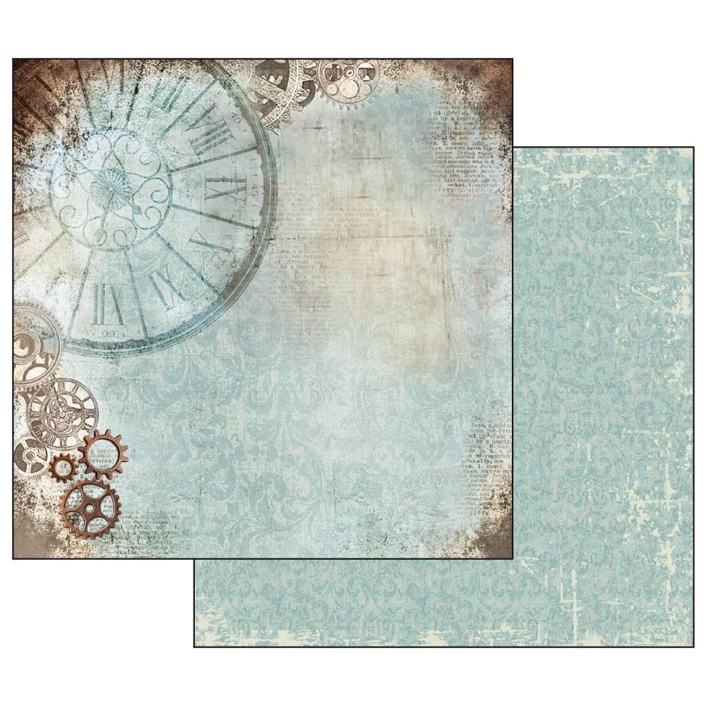 Stamperia Clockwise 12x12 Inch Paper Pack (SBBL39)