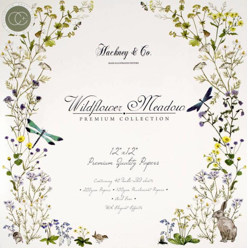 Craft Consortium Wildflower Meadow 12x12 Inch Paper Pad (CCPPAD007)
