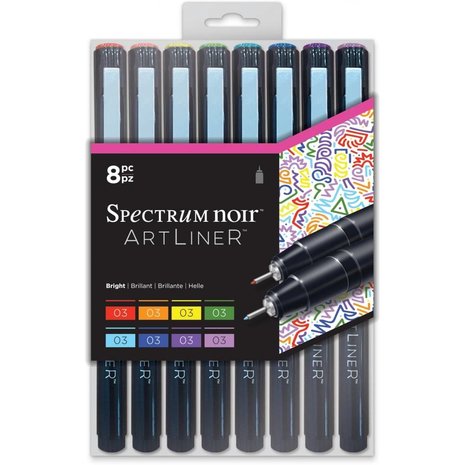 Spectrum Noir Art Liner Bright (SPECN-AL8-BRI) Spectrum Noir Art Liner Bright (SPECN-AL8-BRI)