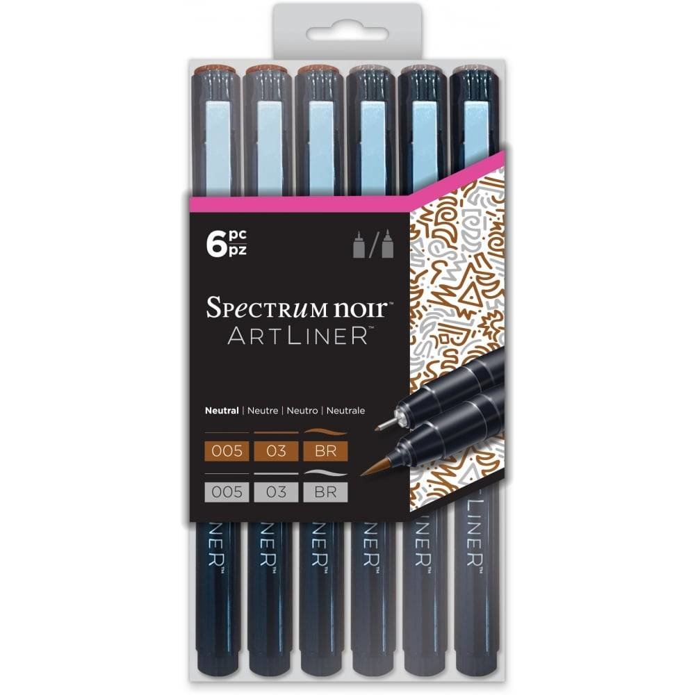 Spectrum Noir Art Liner Neutraal (SPECN-AL6-NEU) Spectrum Noir Art Liner Neutraal (SPECN-AL6-NEU)