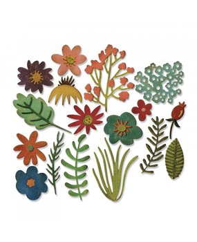 Sizzix Thinlits Alterations Funky Floral #1 (662700) Sizzix Thinlits Alterations Funky Floral #1 (662700)