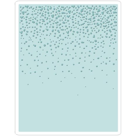 Sizzix Texture Fades Snowfall Speckles Embossing Folder (661008) Sizzix Texture Fades Snowfall Speckles Embossing Folder (661008)