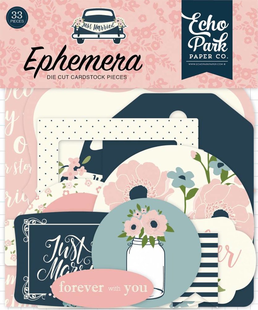 Echo Park Just Married Ephemera (JM153024)