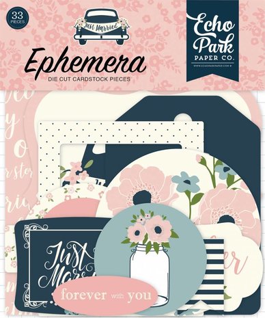 Echo Park Just Married Ephemera (JM153024)