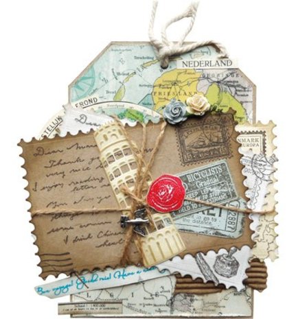 Marianne Design SUPER KNALLER Craftable Toren Van Pisa (CR1222) Marianne Design SUPER KNALLER Craftable Toren Van Pisa (CR1222)