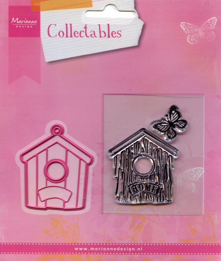 Marianne Design SUPER KNALLER Collectable Birdhouse Home (COL1309) Marianne Design SUPER KNALLER Collectable Birdhouse Home (COL1309)