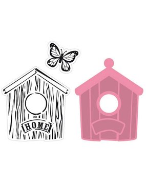Marianne Design SUPER KNALLER Collectable Birdhouse Home (COL1309) Marianne Design SUPER KNALLER Collectable Birdhouse Home (COL1309)