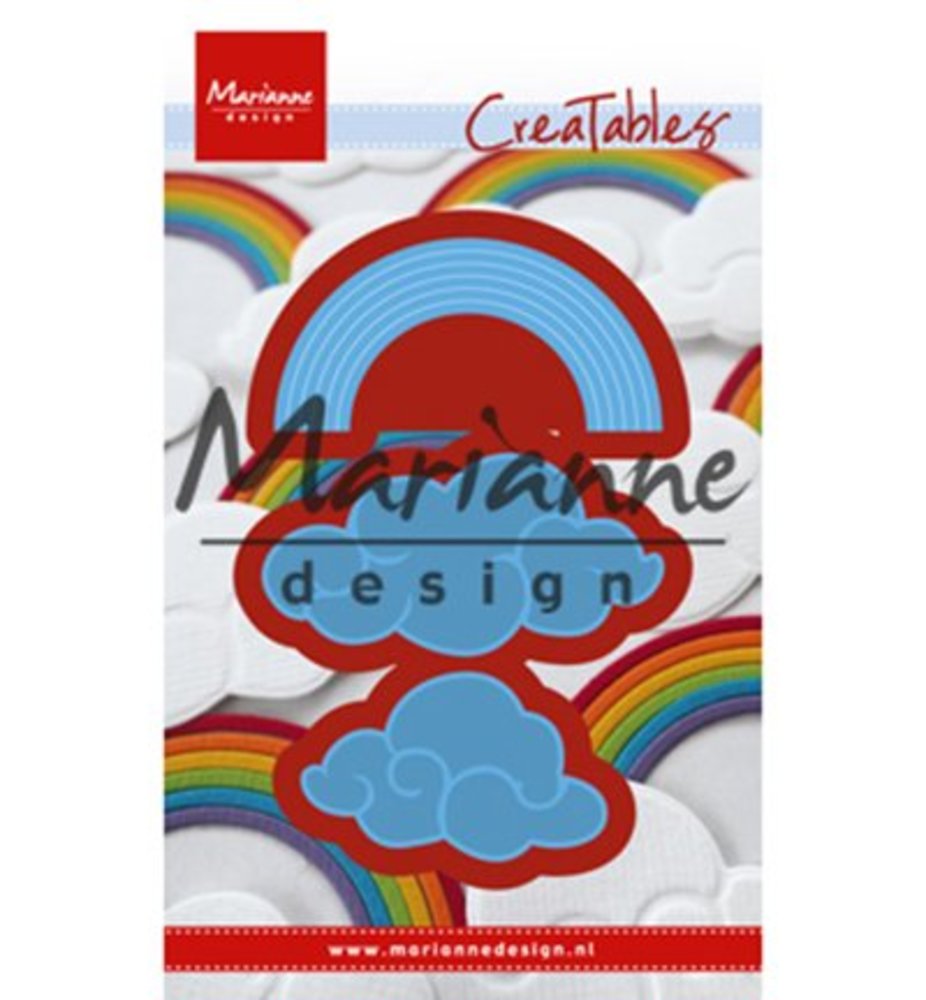 Marianne Design Creatable Rainbow & Clouds (LR0531) Marianne Design Creatable Rainbow & Clouds (LR0531)