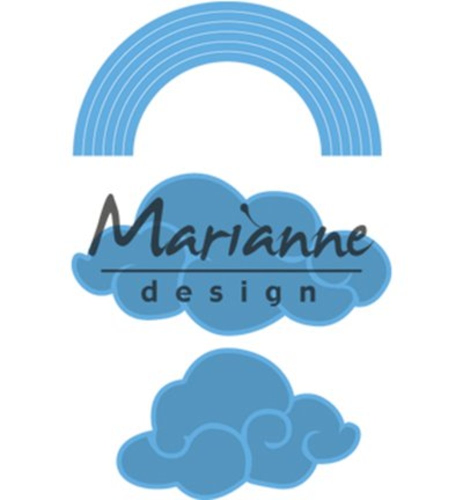 Marianne Design Creatable Rainbow & Clouds (LR0531) Marianne Design Creatable Rainbow & Clouds (LR0531)