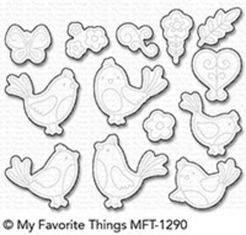 My Favorite Things Die-Namics A Tweet Hello (MFT-1290) My Favorite Things Die-Namics A Tweet Hello (MFT-1290)