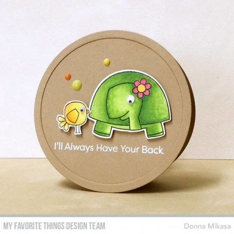 My Favorite Things Too-Cute Turtles Clear Stamps (CS-290)