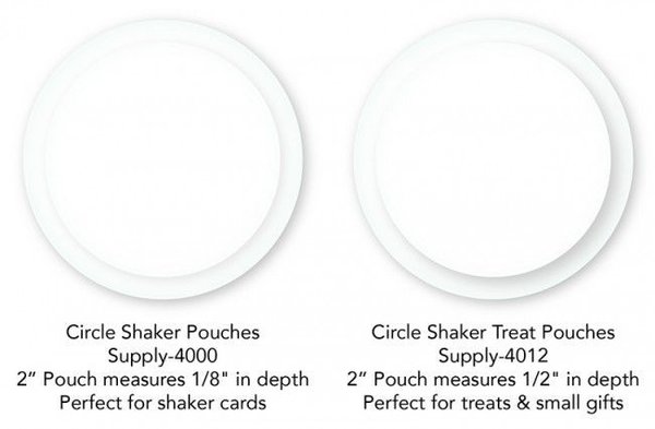 My Favorite Things Shaker Pouches Circle Treat (SUPPLY-4012)