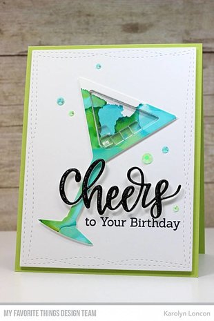 My Favorite Things Shaker Pouches Martini Shaker (SUPPLY-4014)