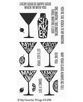 My Favorite Things Martini Time Clear Stamps (CS-292) My Favorite Things Martini Time Clear Stamps (CS-292)
