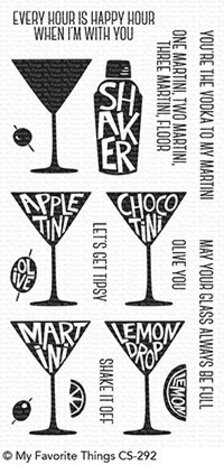 My Favorite Things Martini Time Clear Stamps (CS-292) My Favorite Things Martini Time Clear Stamps (CS-292)