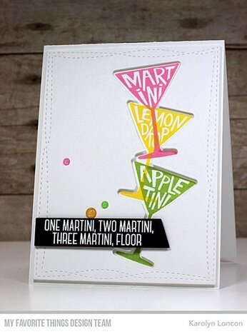My Favorite Things Martini Time Clear Stamps (CS-292) My Favorite Things Martini Time Clear Stamps (CS-292)