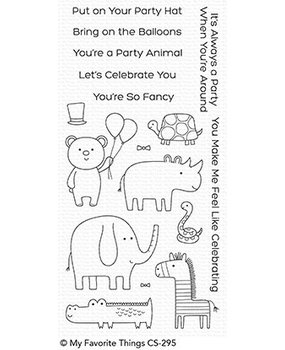 My Favorite Things Safari Party Clear Stamps (CS-295) My Favorite Things Safari Party Clear Stamps (CS-295)