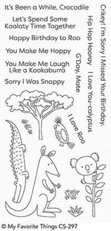 My Favorite Things Aussie Animals Clear Stamps (CS-297) My Favorite Things Aussie Animals Clear Stamps (CS-297)