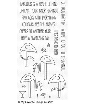 My Favorite Things Let's Flamingle Clear Stamps (CS-299) My Favorite Things Let's Flamingle Clear Stamps (CS-299)