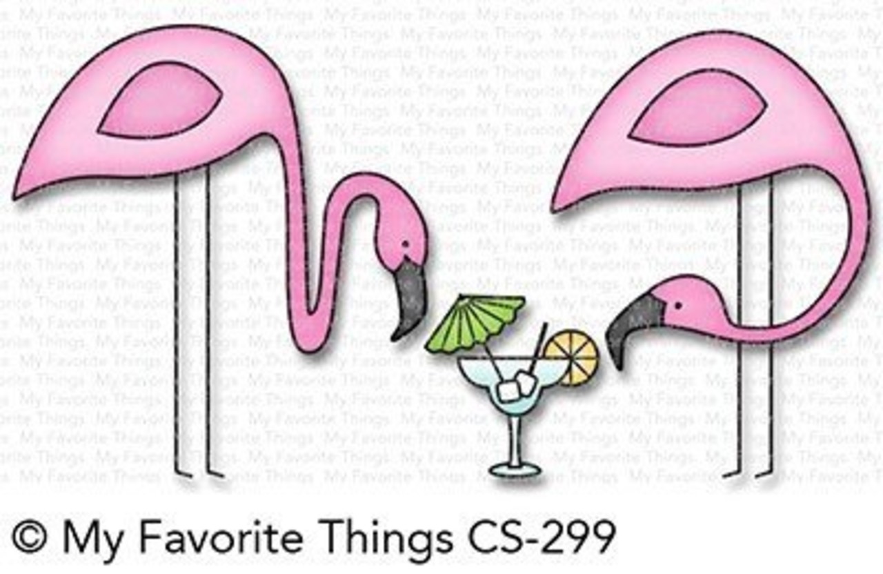 My Favorite Things Let's Flamingle Clear Stamps (CS-299) My Favorite Things Let's Flamingle Clear Stamps (CS-299)
