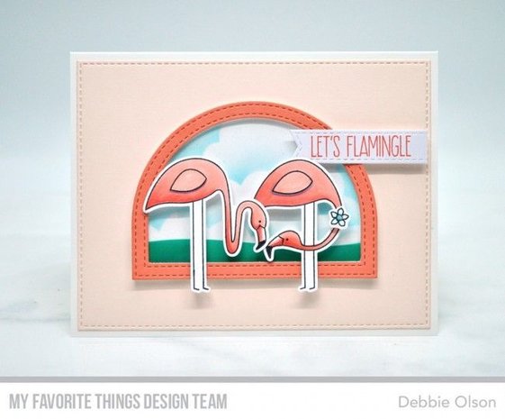 My Favorite Things Let's Flamingle Clear Stamps (CS-299) My Favorite Things Let's Flamingle Clear Stamps (CS-299)